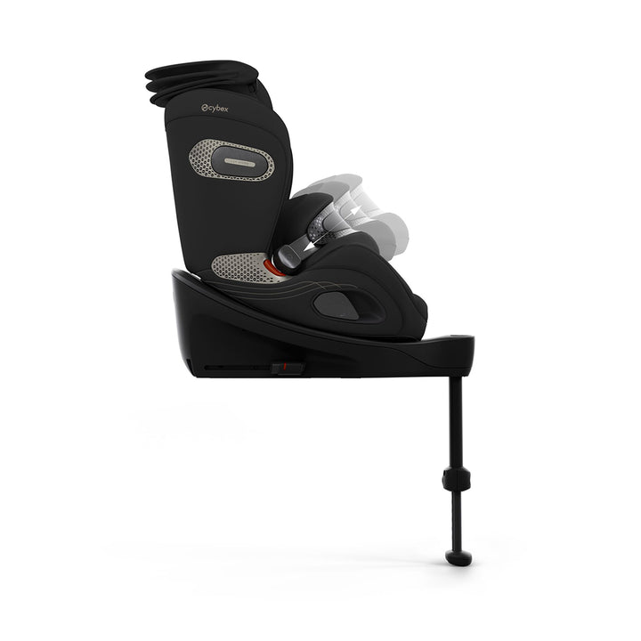 CYBEX Anoris S Style Car Seat with Airbag - Sepia Black-Car Seats- | Natural Baby Shower