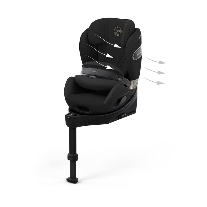 CYBEX Anoris S Style Car Seat with Airbag - Sepia Black-Car Seats- | Natural Baby Shower