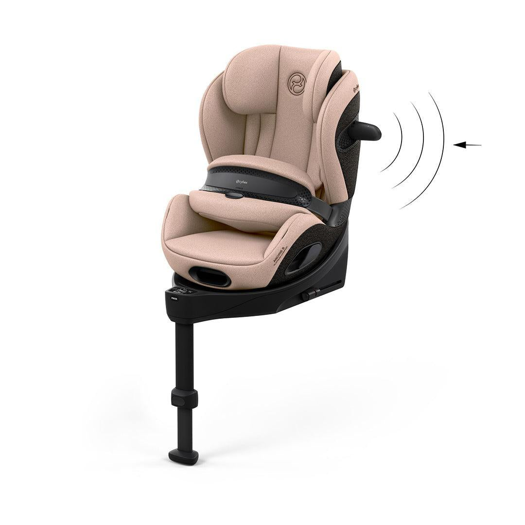 CYBEX Anoris Si Comfort Car Seat with Airbag - Cozy Beige-Car Seats- | Natural Baby Shower