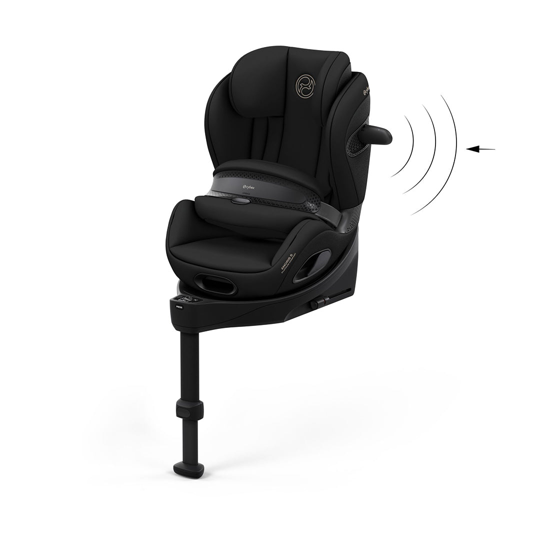 CYBEX Anoris Si Comfort Car Seat with Airbag - Sepia Black-Car Seats- | Natural Baby Shower