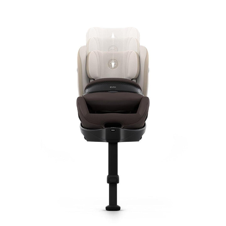 CYBEX Anoris Si Style Car Seat with Airbag - Amber Brown-Car Seats- | Natural Baby Shower