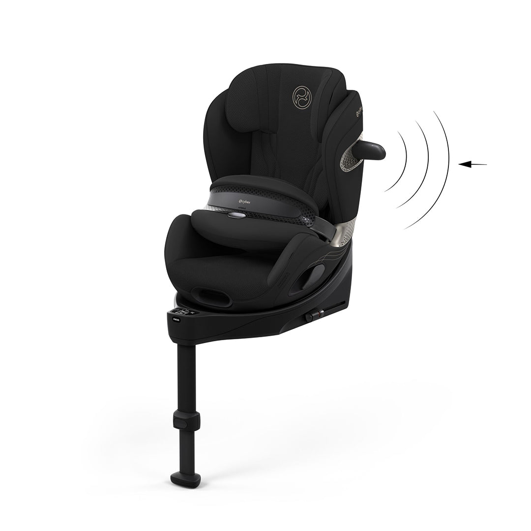 CYBEX Anoris Si Style Car Seat with Airbag - Sepia Black-Car Seats- | Natural Baby Shower