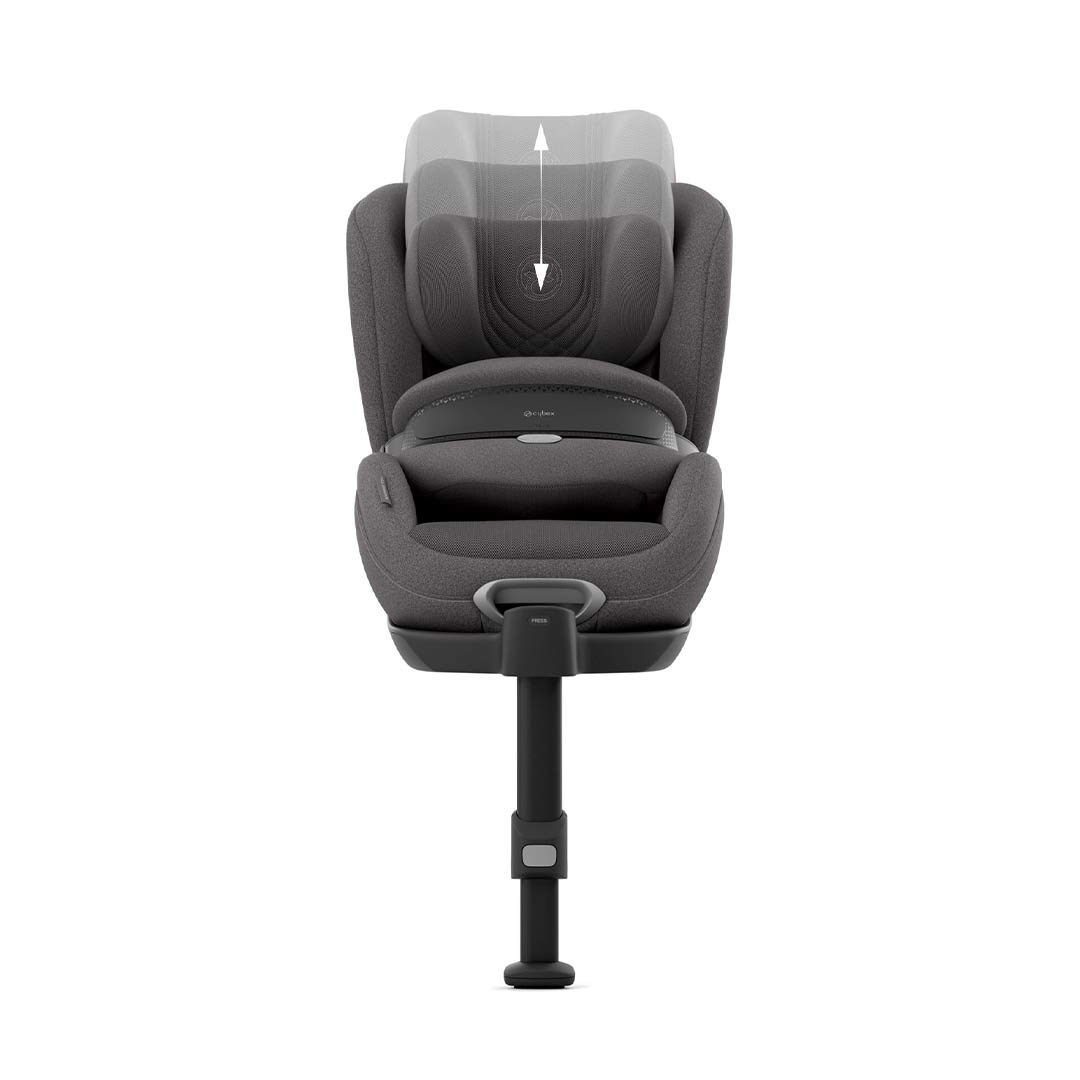 CYBEX Anoris T2 i-Size Plus Car Seat - Mirage Grey-Car Seats-Mirage Grey- | Natural Baby Shower
