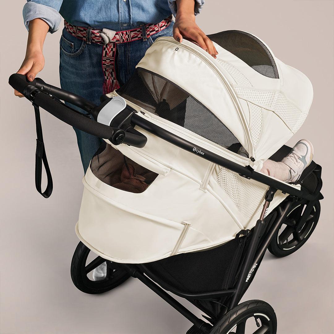 cybex seashell beige CYBEX Avi Spin Stroller
