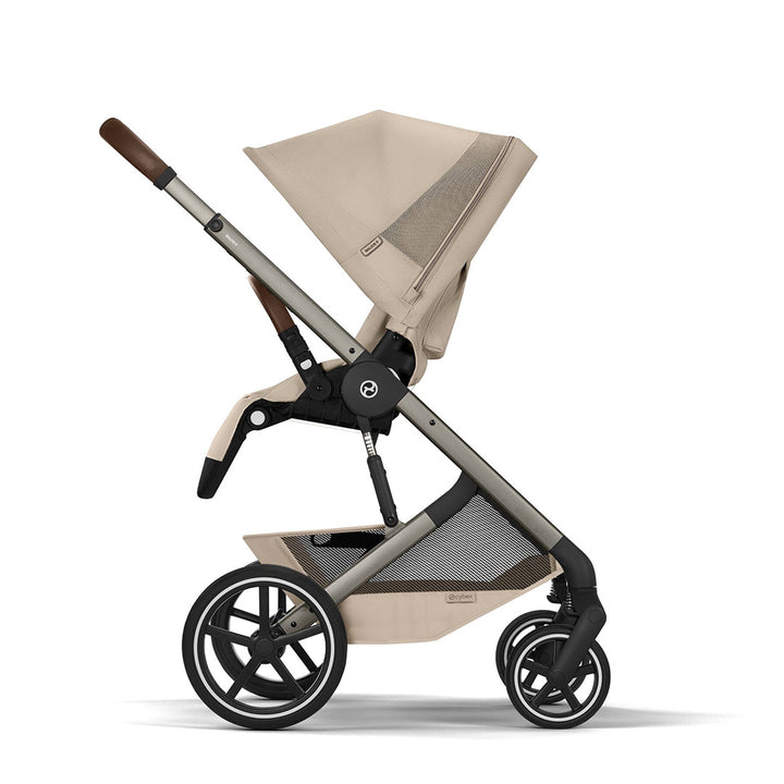 CYBEX Balios S Lux Pushchair - Taupe/Almond Beige-Strollers- | Natural Baby Shower