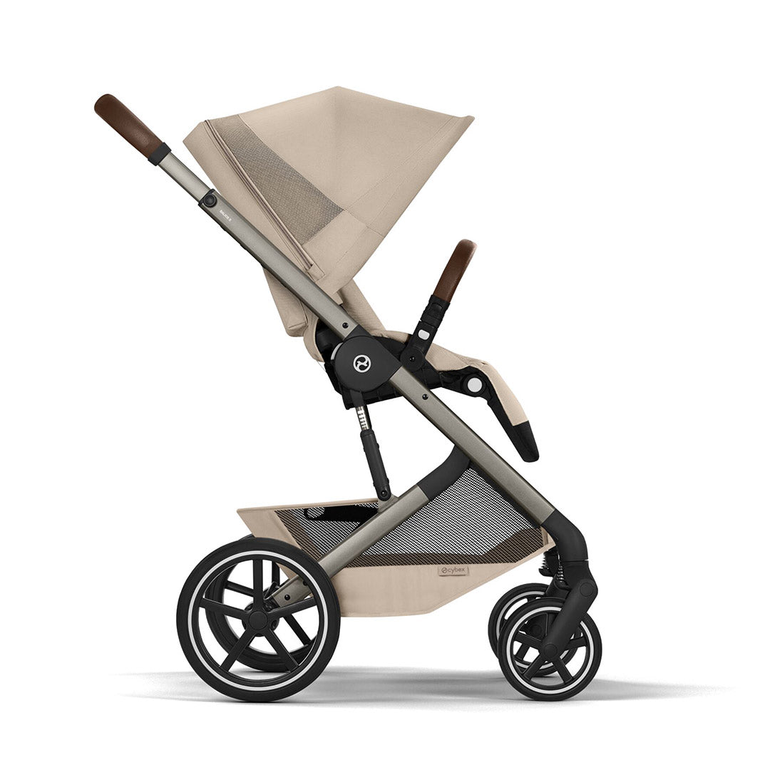 CYBEX Balios S Lux Pushchair - Taupe/Almond Beige-Strollers- | Natural Baby Shower