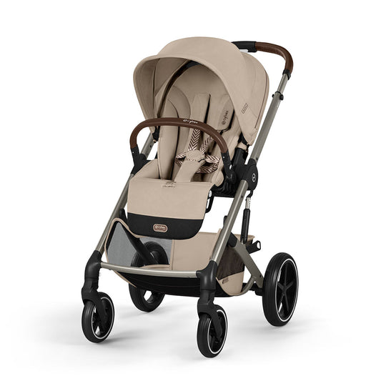 CYBEX Balios S Lux Pushchair - Taupe/Almond Beige-Strollers- | Natural Baby Shower