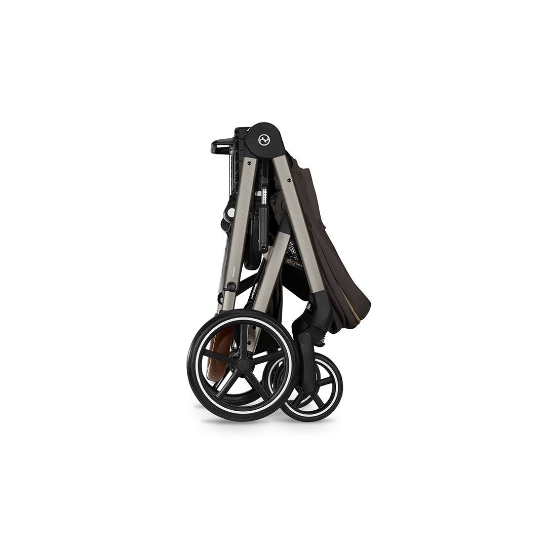 CYBEX Balios S Lux Pushchair - Taupe/Chocolate Brown-Strollers- | Natural Baby Shower
