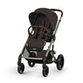 CYBEX Balios S Lux Pushchair - Taupe/Chocolate Brown-Strollers- | Natural Baby Shower