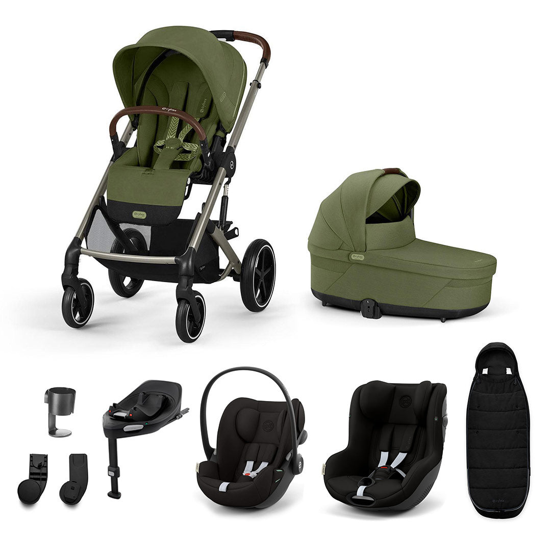 cybex balios beige CYBEX Balios S Lux Newborn to Toddler Ultimate Bundle