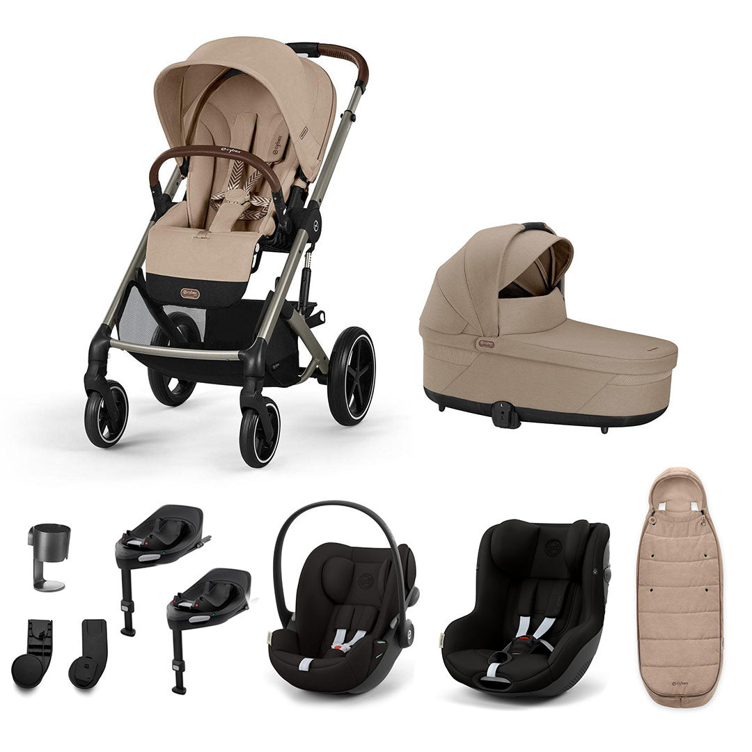 CYBEX Balios S Lux Newborn to Toddler Ultimate Bundle