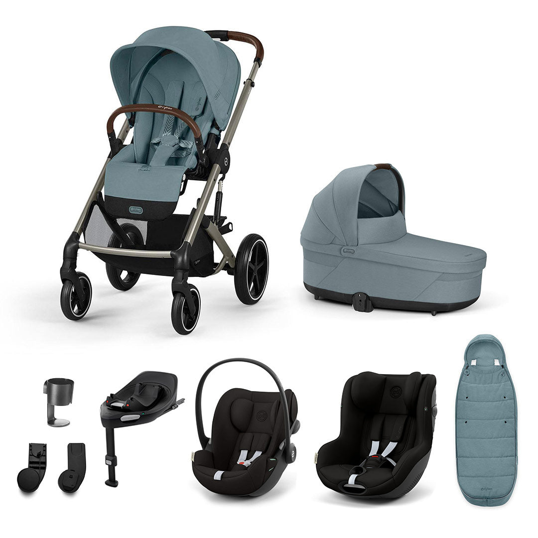 cybex balios s soho grey CYBEX Balios S Lux Newborn to Toddler Ultimate Bundle