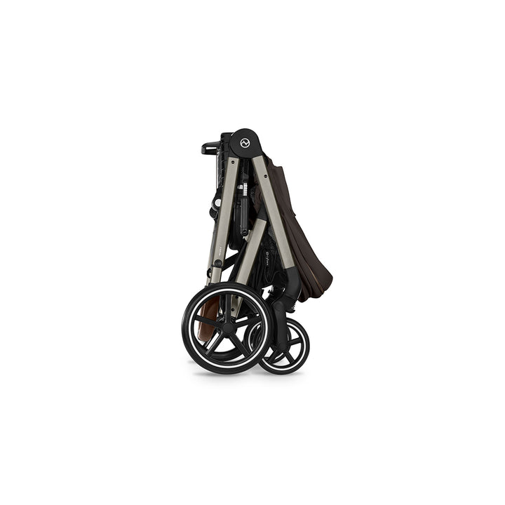 Cybex Balios S Lux Pushchair - Chocolate Brown-Strollers-Chocolate Brown-Taupe | Natural Baby Shower