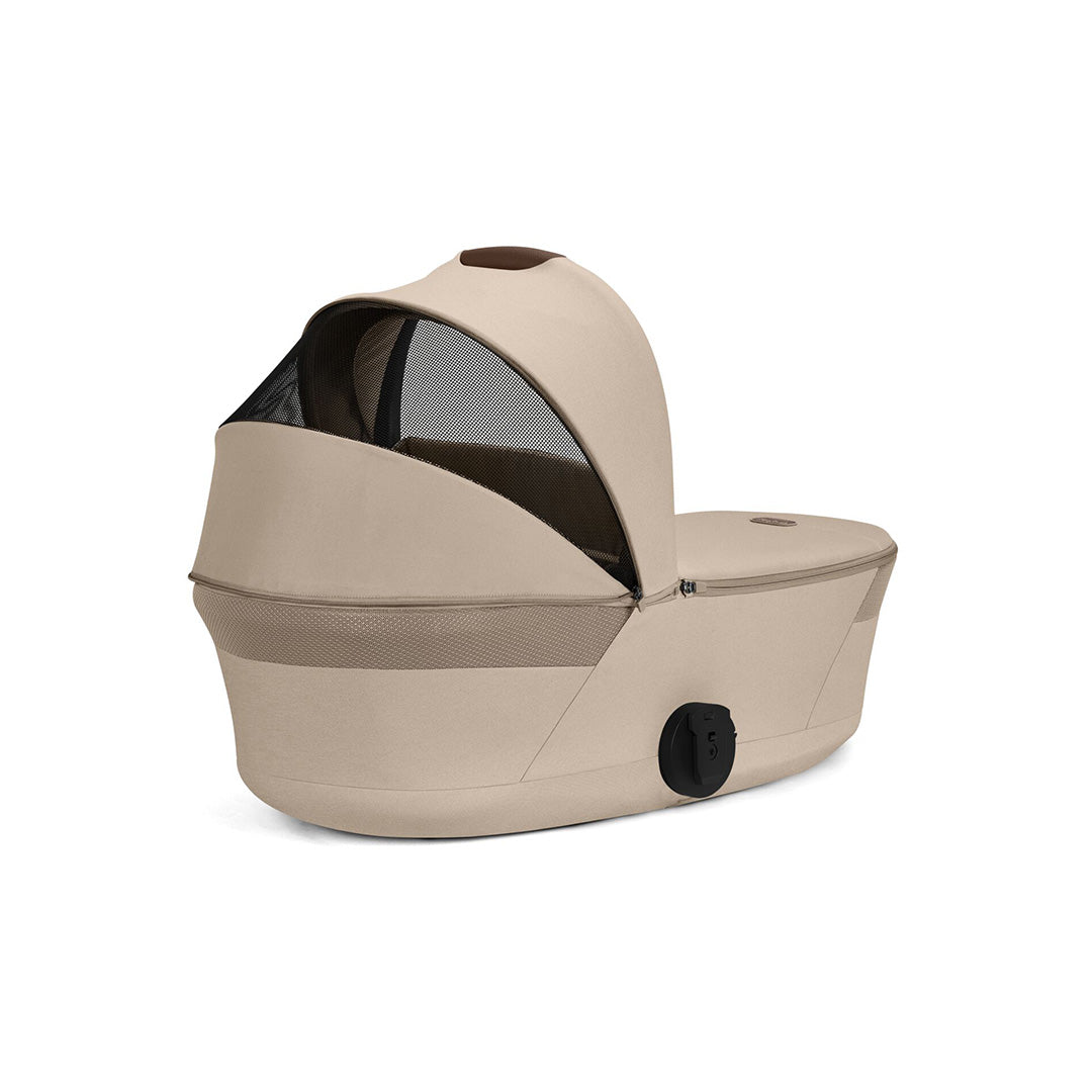 CYBEX Balios S Lux Pushchair + Fold Carry Cot - Almond Beige-Strollers- | Natural Baby Shower