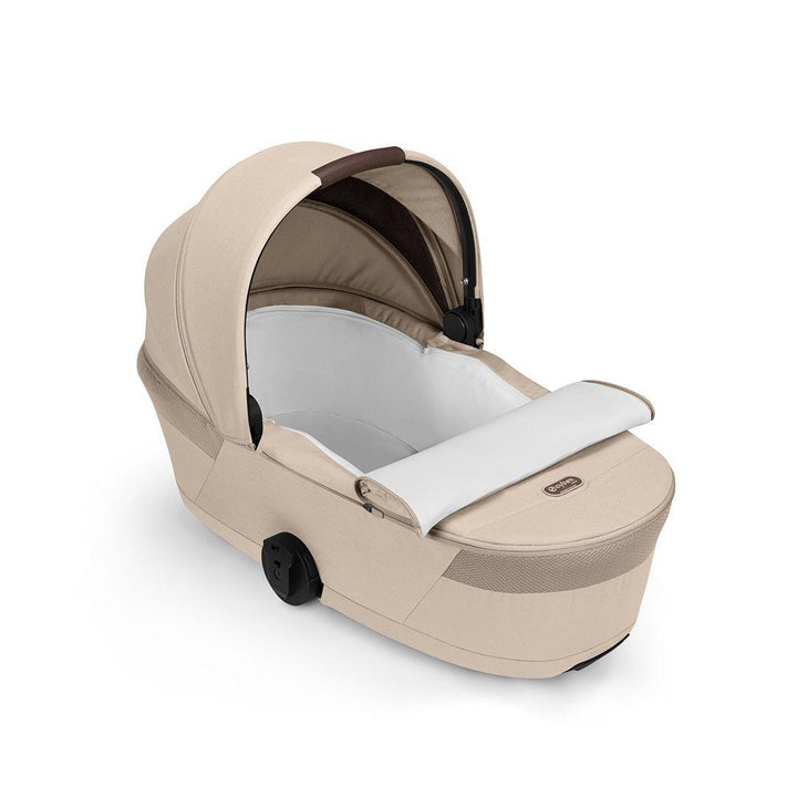 CYBEX Balios S Lux Pushchair + Fold Carry Cot - Almond Beige-Strollers- | Natural Baby Shower