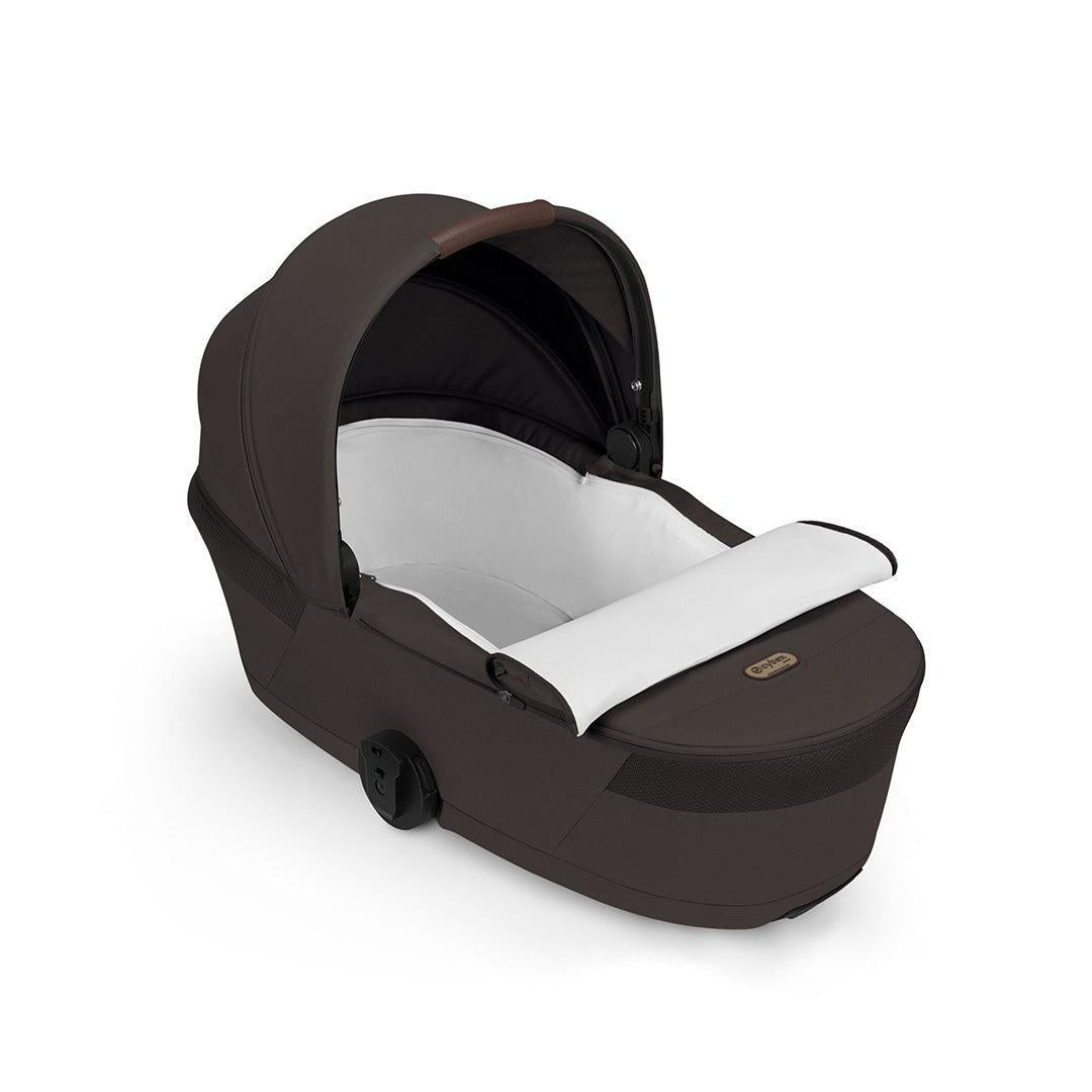 CYBEX Balios S Lux Pushchair + Fold Carry Cot - Chocolate Brown-Strollers- | Natural Baby Shower