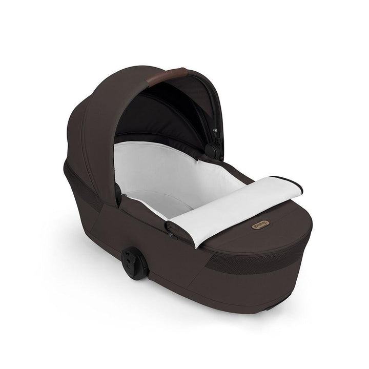 CYBEX Balios S Lux Pushchair + Fold Carry Cot - Chocolate Brown-Strollers- | Natural Baby Shower