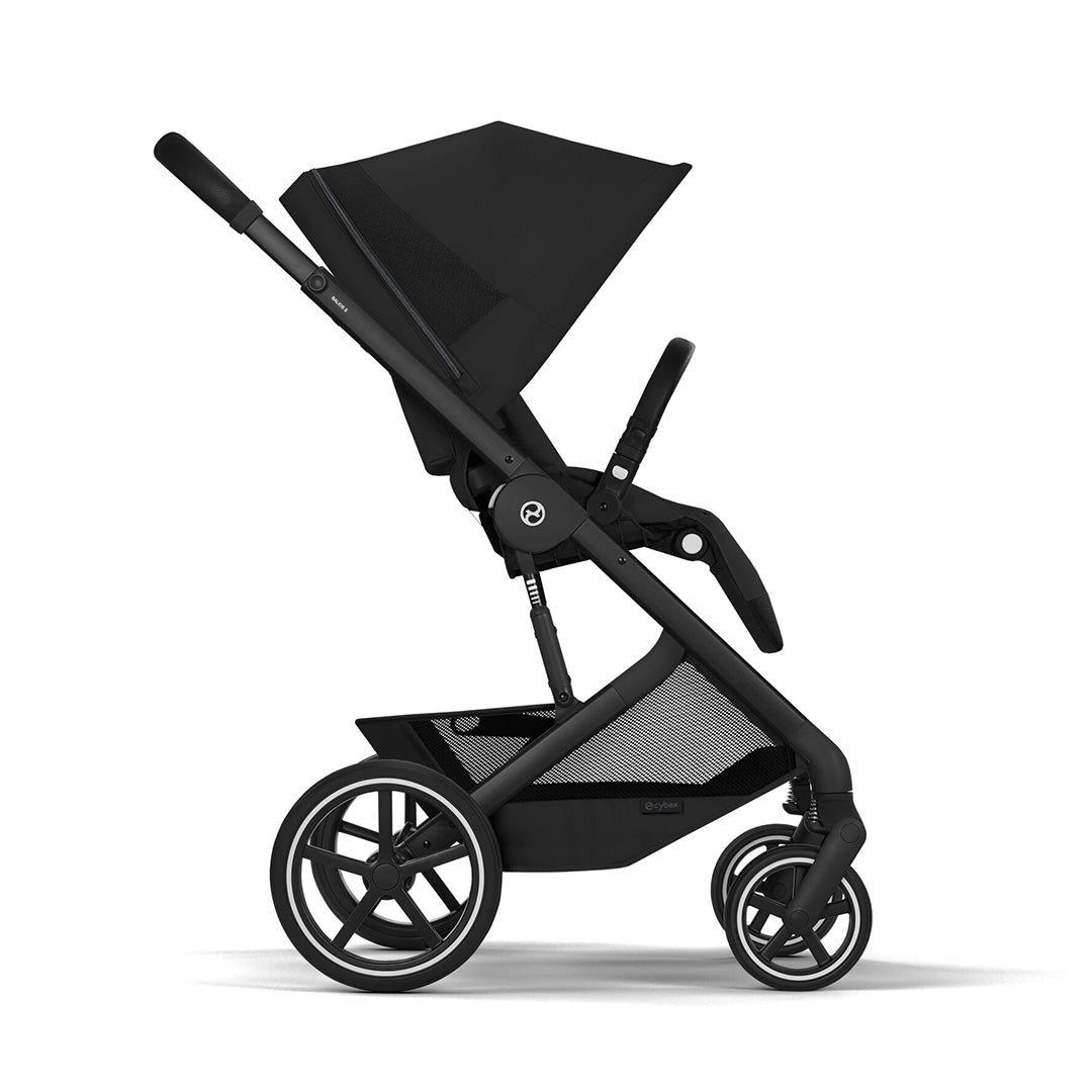 CYBEX Balios S Lux Pushchair + Fold Carry Cot - Moon Black-Strollers- | Natural Baby Shower