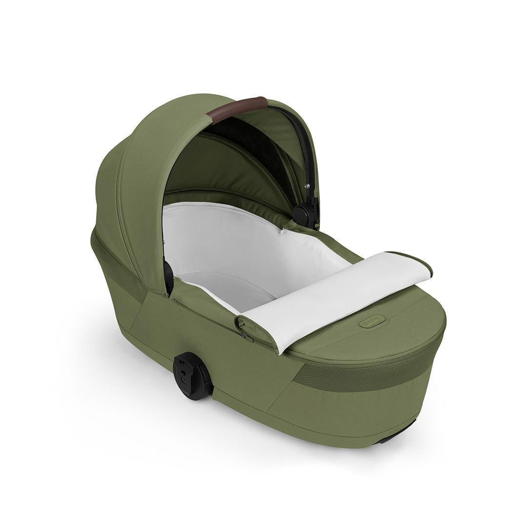 CYBEX Balios S Lux Pushchair + Fold Carry Cot - Moss Green-Strollers- | Natural Baby Shower