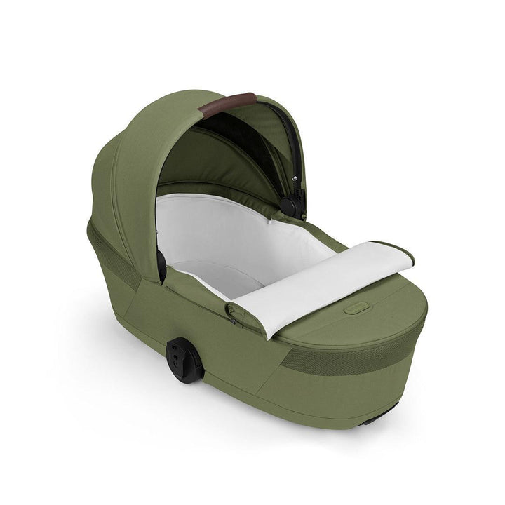 CYBEX Balios S Lux Pushchair + Fold Carry Cot - Moss Green-Strollers- | Natural Baby Shower
