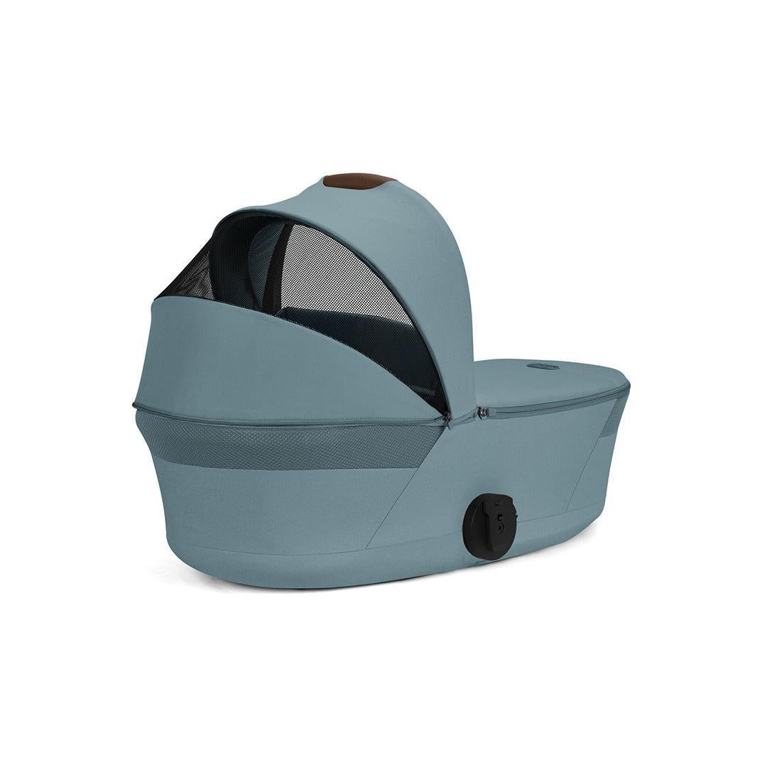 CYBEX Balios S Lux Pushchair + Fold Carry Cot - Stormy Blue-Strollers- | Natural Baby Shower