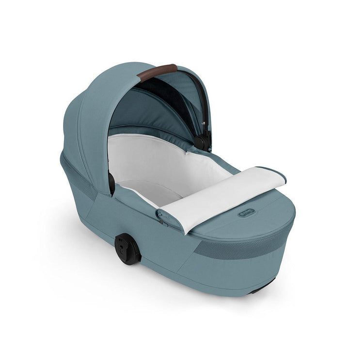 CYBEX Balios S Lux Pushchair + Fold Carry Cot - Stormy Blue-Strollers- | Natural Baby Shower