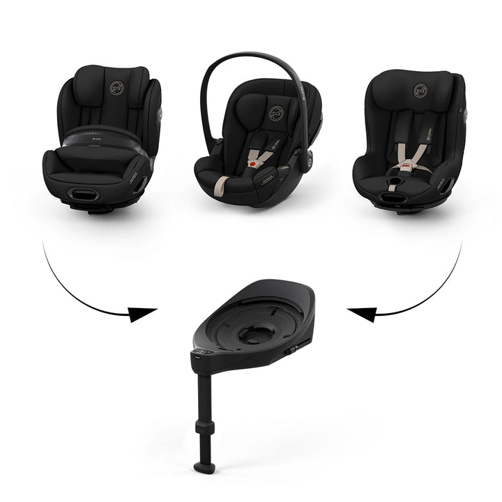 CYBEX Base S - Black-Car Seat Bases- | Natural Baby Shower