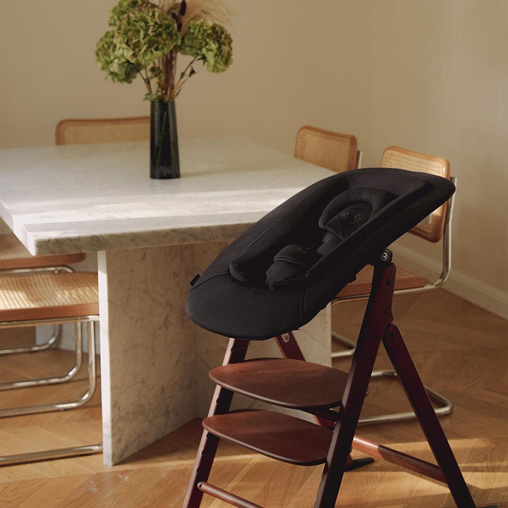 CYBEX Click & Fold 3 In 1 Highchair - Dark Natural-Highchairs-Dark Natural- | Natural Baby Shower