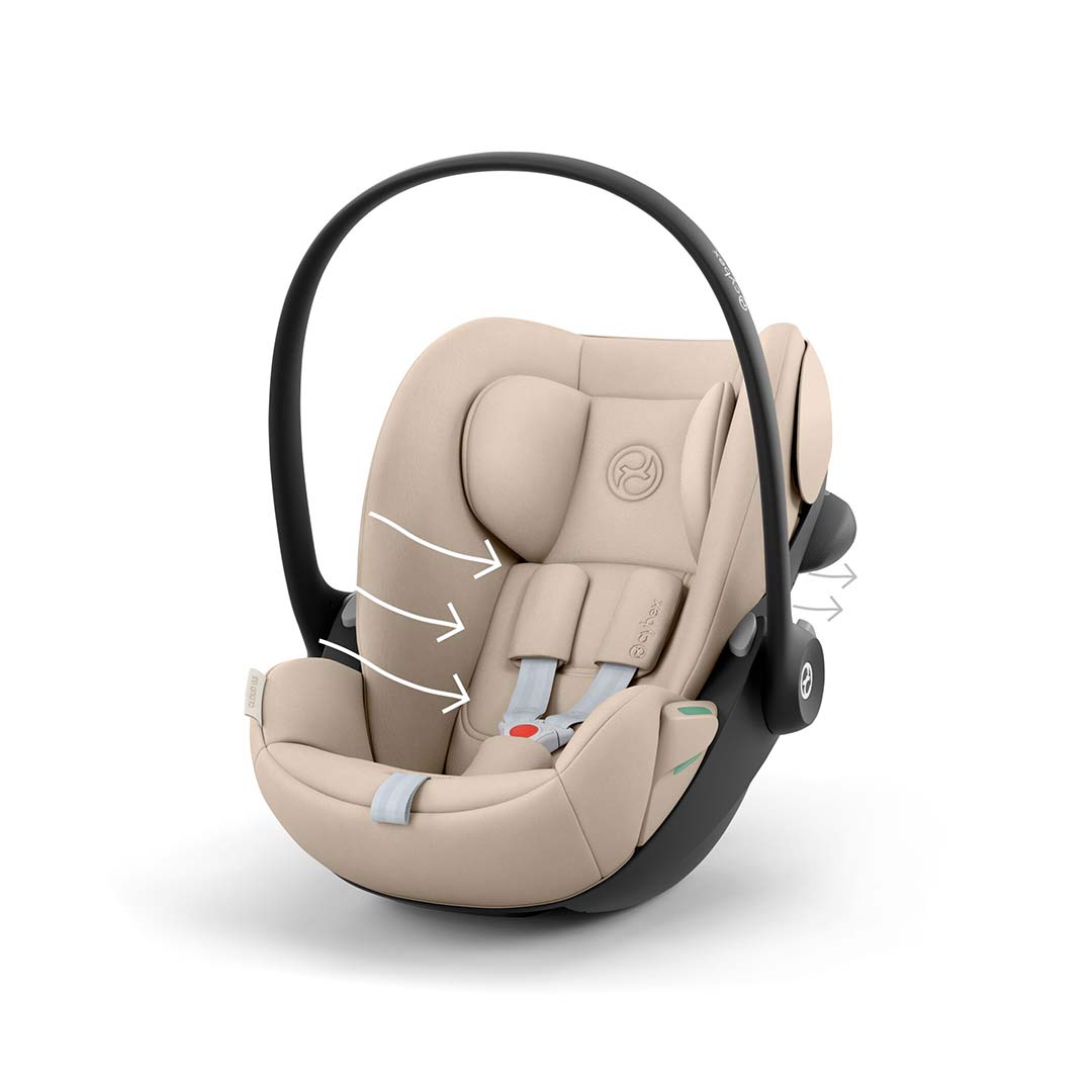 Cybex Cloud G3 Car Seat - Almond Beige-Car Seats-Almond Beige- | Natural Baby Shower