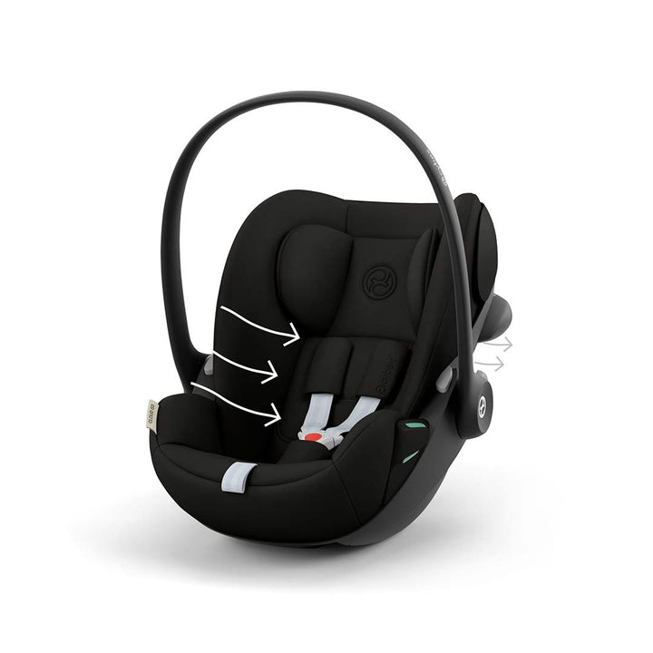 Cybex Cloud G3 Car Seat - Magic Black-Car Seats-Magic Black- | Natural Baby Shower