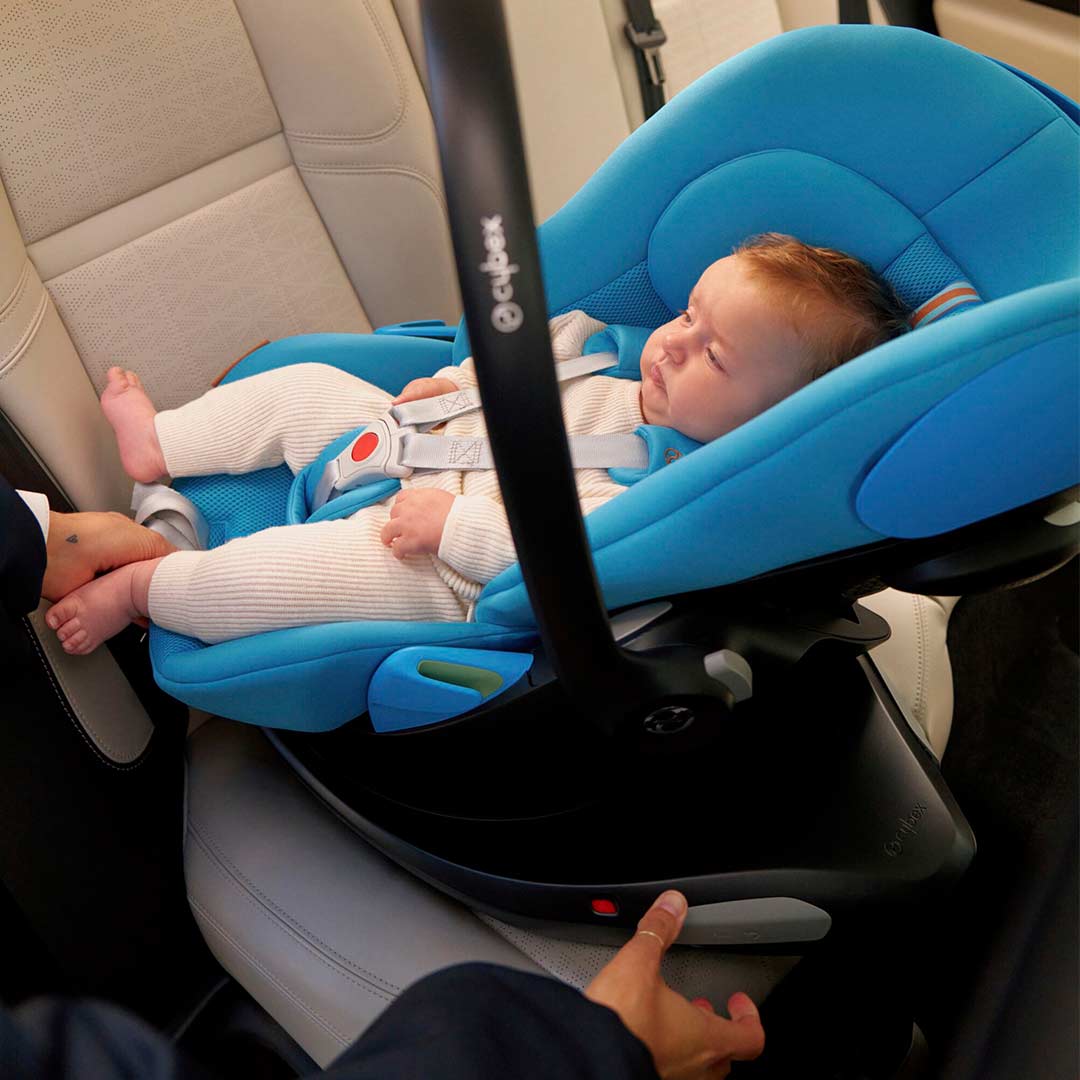 CYBEX Cloud G I-Size Plus Car Seat - Seashell Beige-Car Seats-Seashell Beige-No Base | Natural Baby Shower