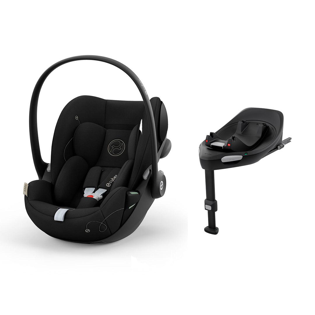 CYBEX Cloud G I-Size Car Seat - Moon Black-Car Seats-Moon Black-With Base | Natural Baby Shower