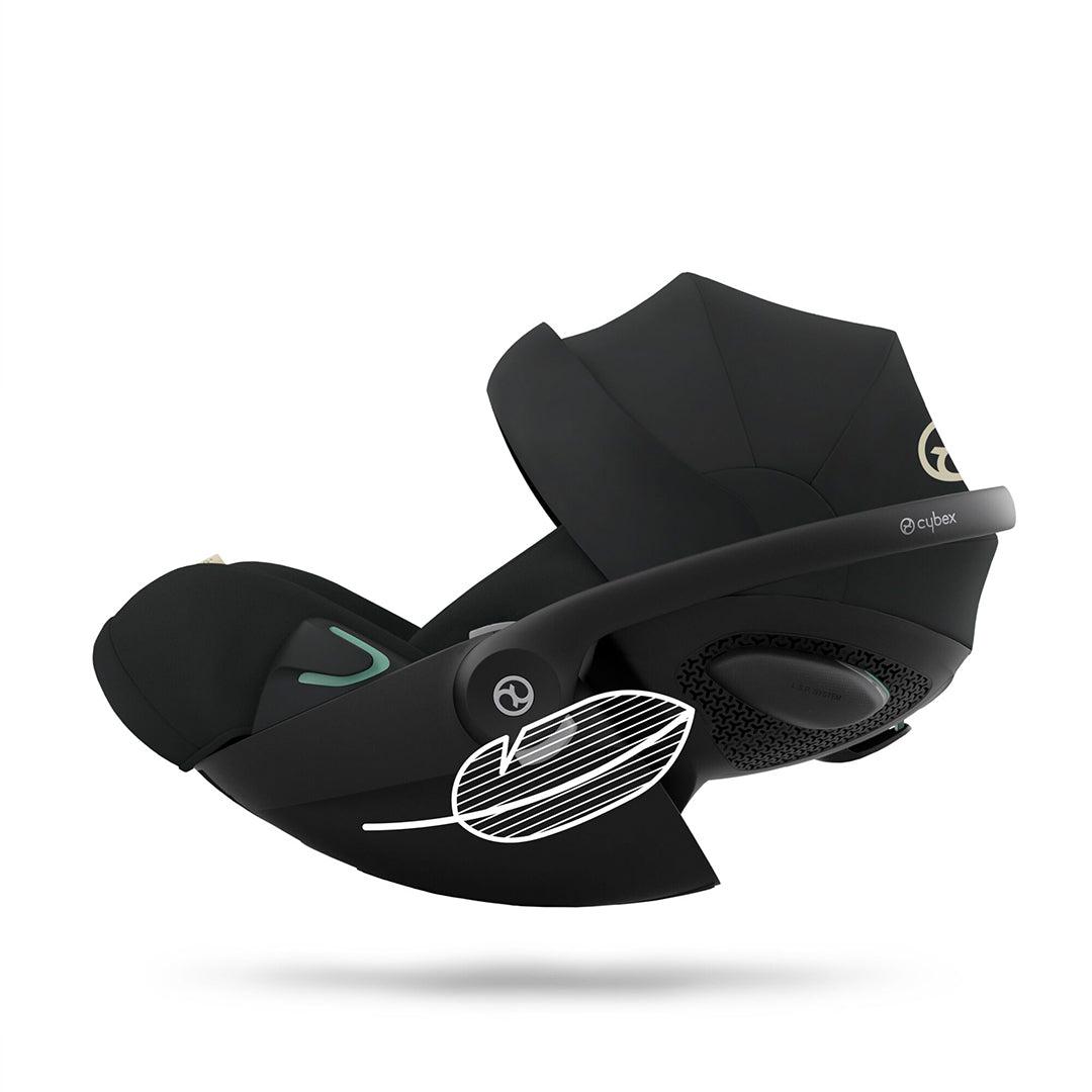 CYBEX Cloud G i-Size Plus Rotating Baby Car Seat - Moon Black-Car Seats-Moon Black-No Base | Natural Baby Shower