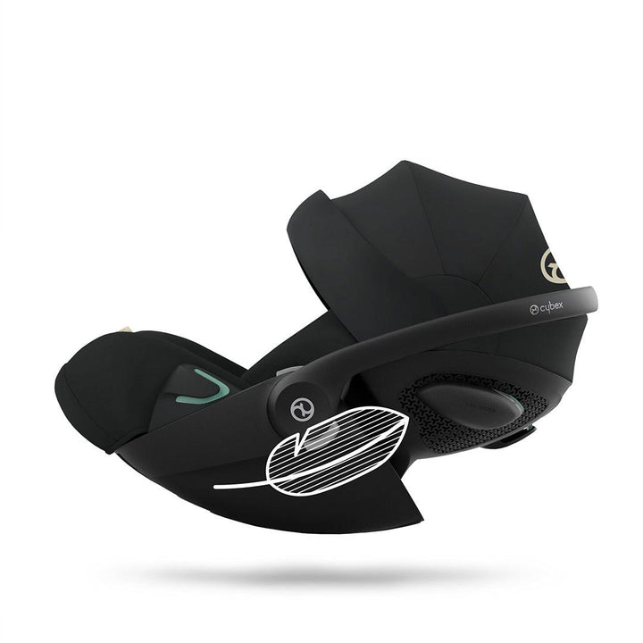 CYBEX Cloud G i-Size Plus Rotating Baby Car Seat - Moon Black-Car Seats-Moon Black-No Base | Natural Baby Shower