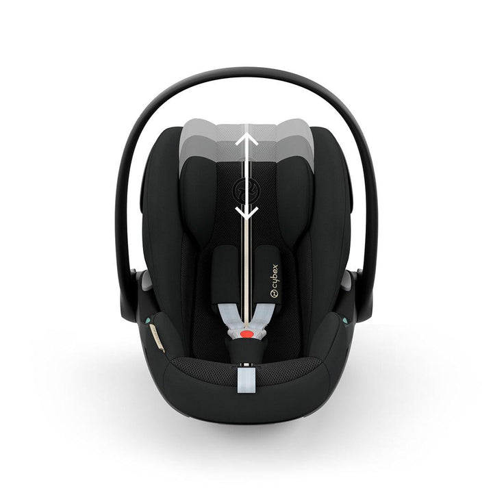 CYBEX Cloud G I-Size Plus Car Seat - Moon Black-Car Seats-Moon Black-No Base | Natural Baby Shower