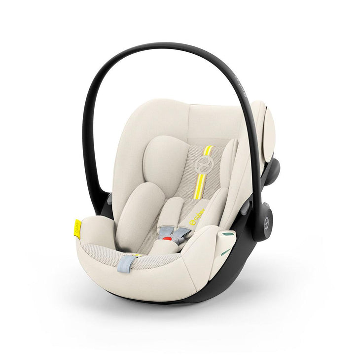 CYBEX Cloud G I-Size Plus Car Seat - Seashell Beige-Car Seats-Seashell Beige-No Base | Natural Baby Shower
