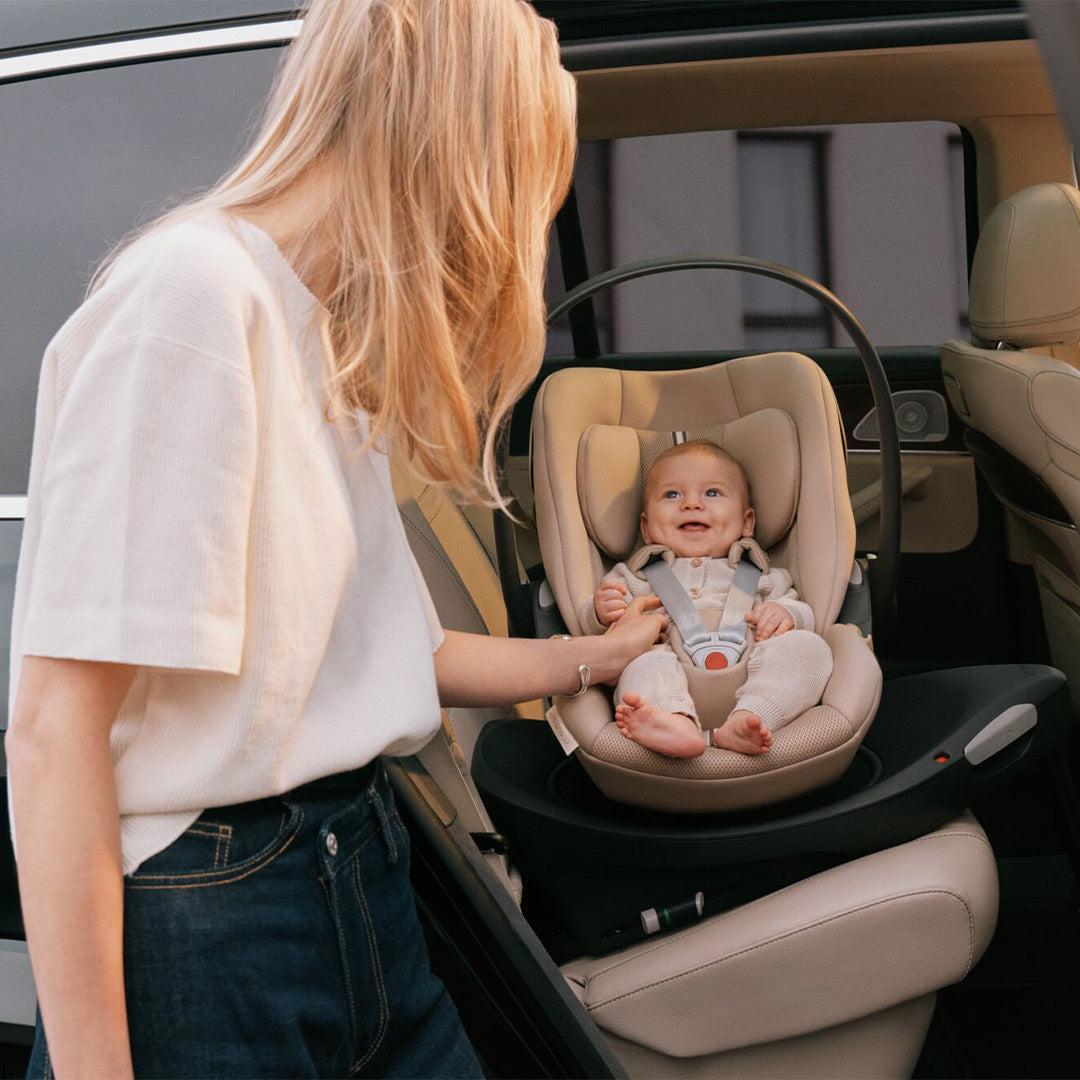 Cybex Cloud G3 Plus Car Seat - Chocolate Brown-Car Seats-No Base- | Natural Baby Shower
