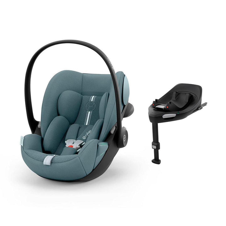 Cybex Cloud G3 Plus Car Seat - Stormy Blue-Car Seats-Stormy Blue-With Base | Natural Baby Shower