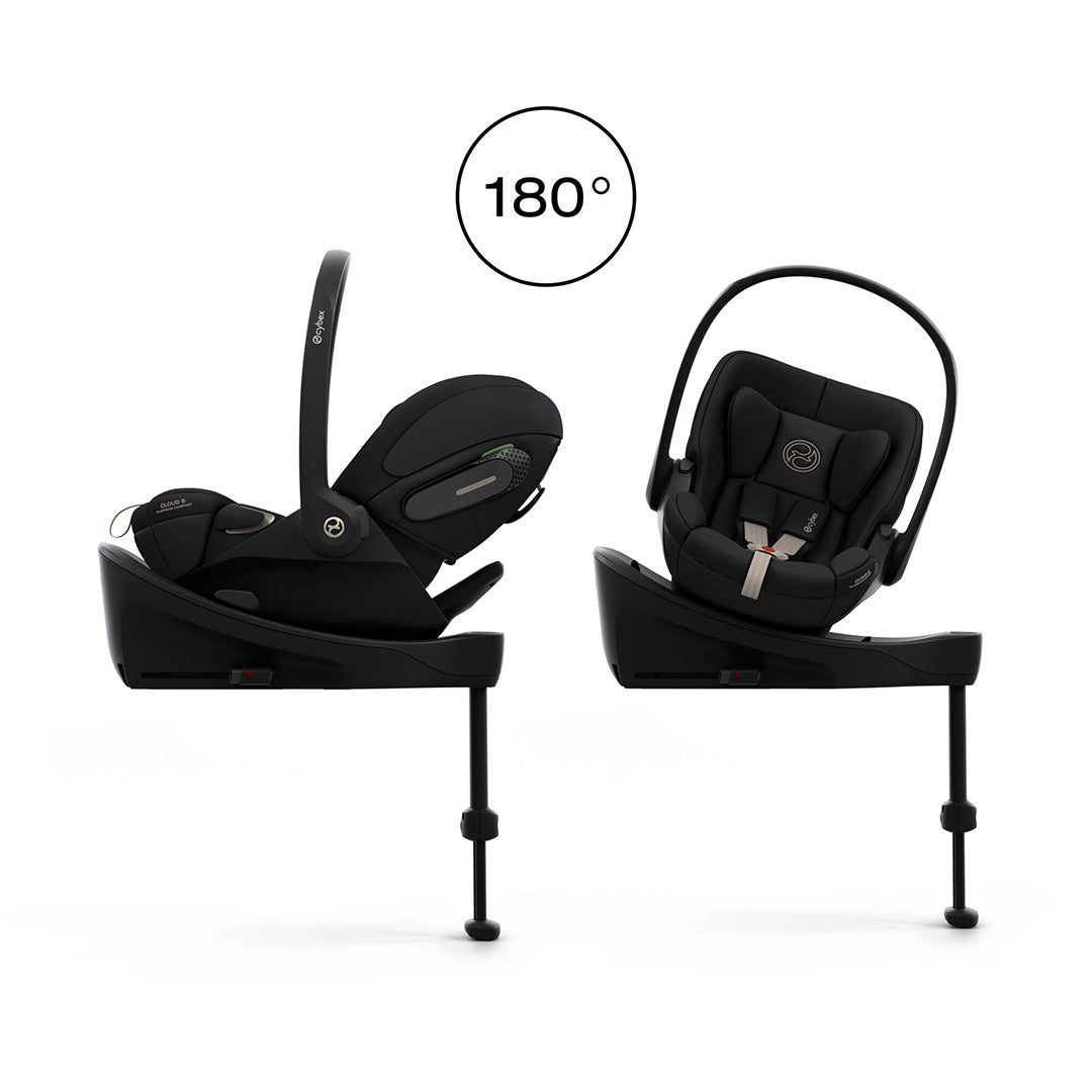 CYBEX Cloud S Comfort Car Seat - Sepia Black-Car Seats- | Natural Baby Shower