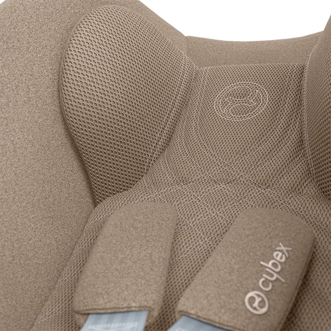 CYBEX Cloud T i-Size Plus Car Seat - Cozy Beige-Car Seats-Cozy Beige-No Base | Natural Baby Shower