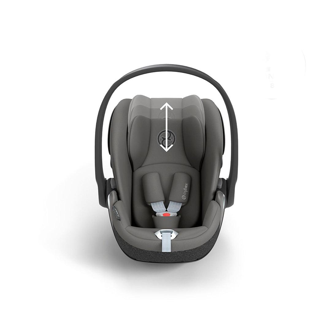 CYBEX Cloud T i-Size Car Seat - Mirage Grey-Car Seats-Mirage Grey-No Base | Natural Baby Shower