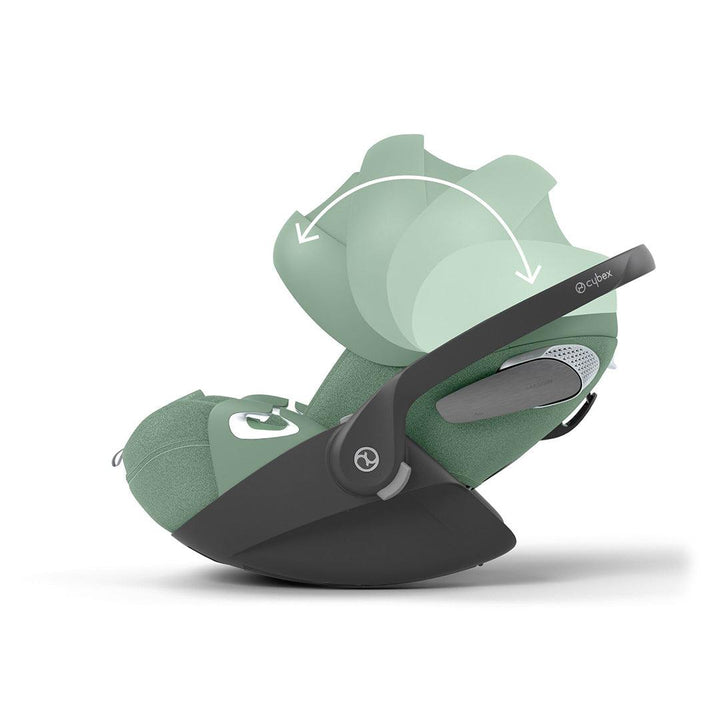 CYBEX Cloud T i-Size Plus Rotating Baby Car Seat - Leaf Green-Car Seats-Leaf Green-No Base | Natural Baby Shower