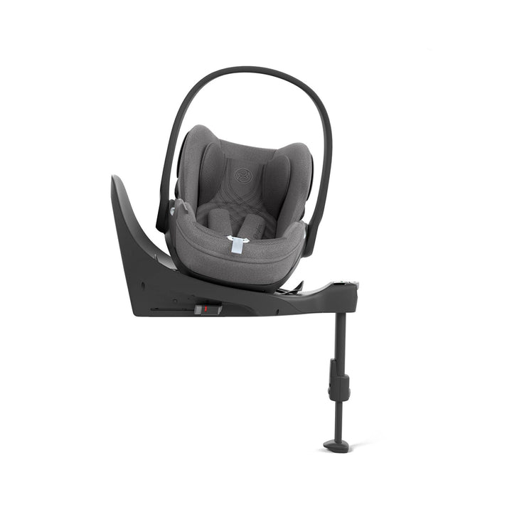 CYBEX Cloud T i-Size Plus Car Seat - Mirage Grey-Car Seats-Mirage Grey-With Base T | Natural Baby Shower