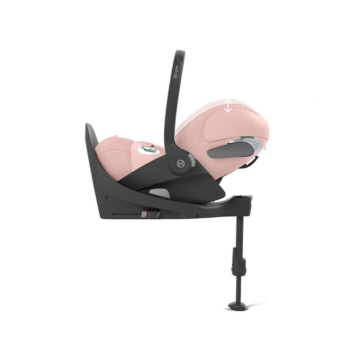CYBEX Cloud T i-Size Plus Car Seat - Peach Pink-Car Seats-Peach Pink-No Base | Natural Baby Shower