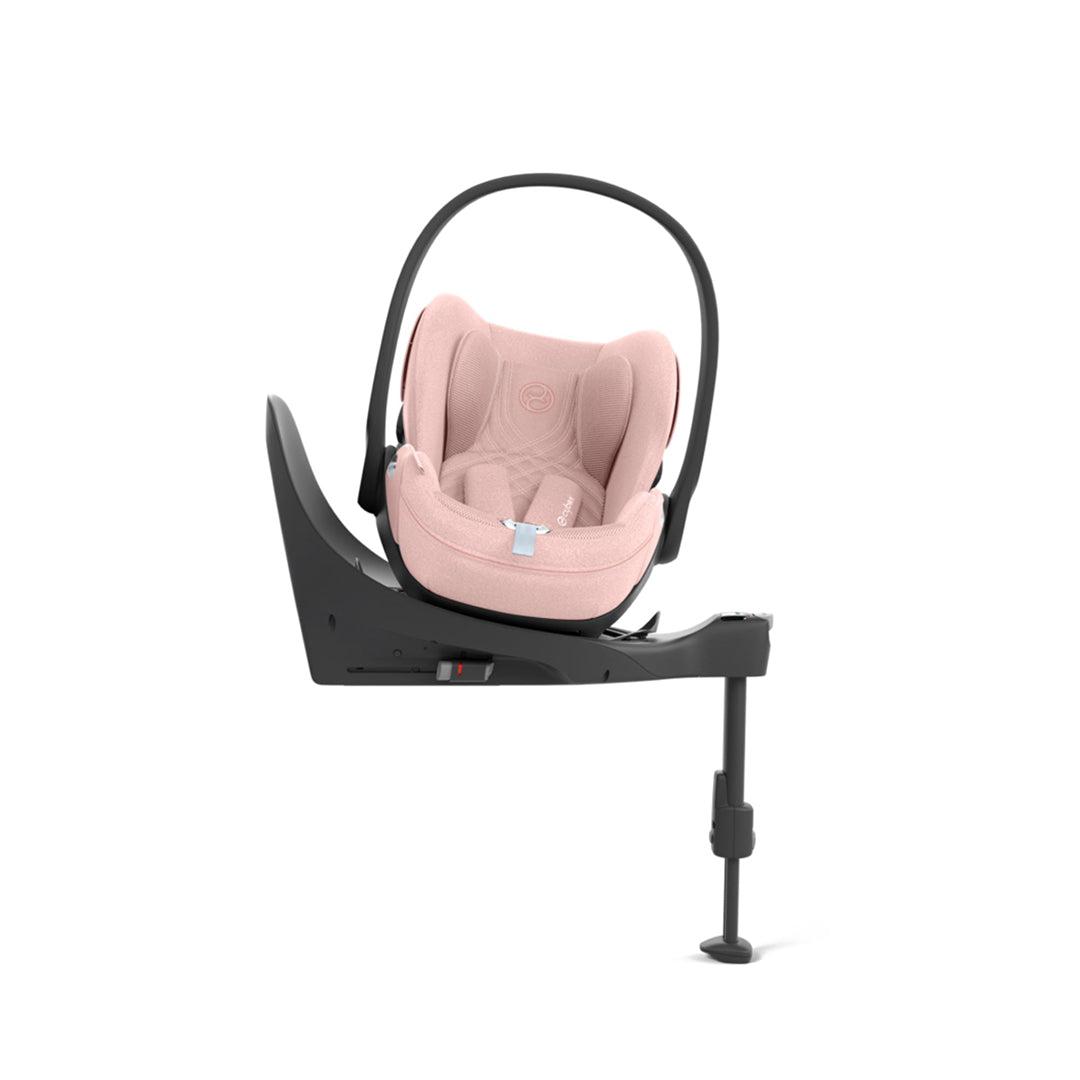 CYBEX Cloud T i-Size Plus Car Seat - Peach Pink-Car Seats-Peach Pink-With Base T | Natural Baby Shower