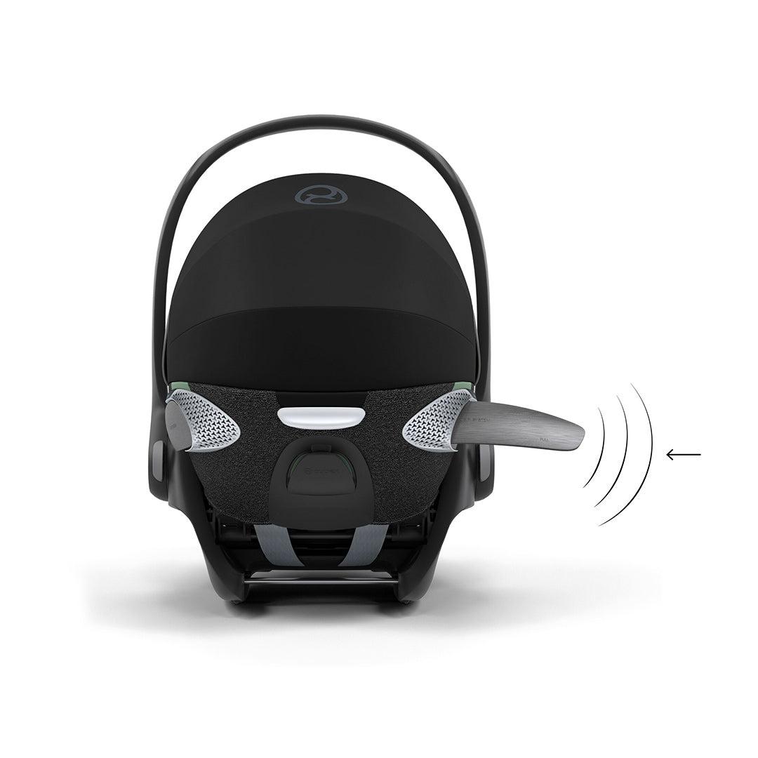 CYBEX Cloud T i-Size Car Seat - Sepia Black-Car Seats-Sepia Black-No Base | Natural Baby Shower