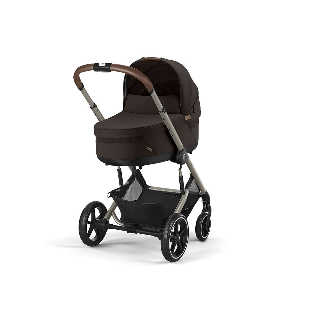 CYBEX Cot S Lux - Chocolate Brown-Carrycots-Chocolate Brown- | Natural Baby Shower