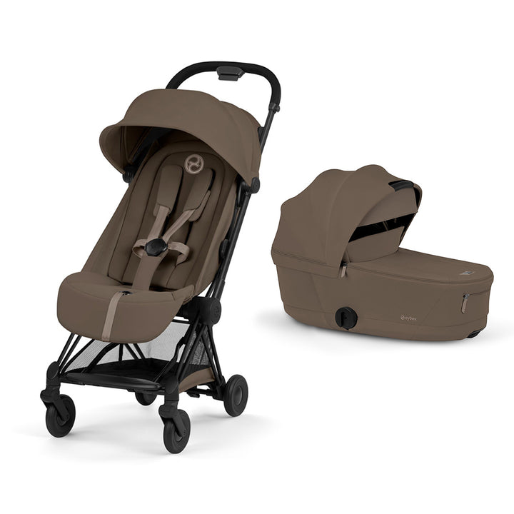 CYBEX Coya Comfort Compact Stroller - Coconut Brown/Black