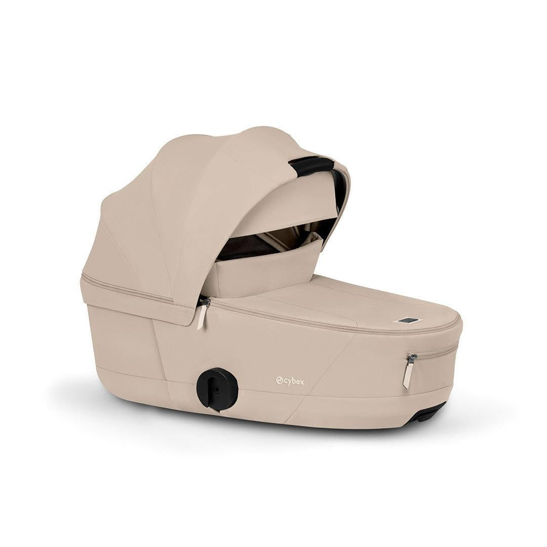 CYBEX Coya Comfort Compact Stroller & Carrycot - Cozy Beige/Black-Strollers-Cozy Beige/Black- | Natural Baby Shower