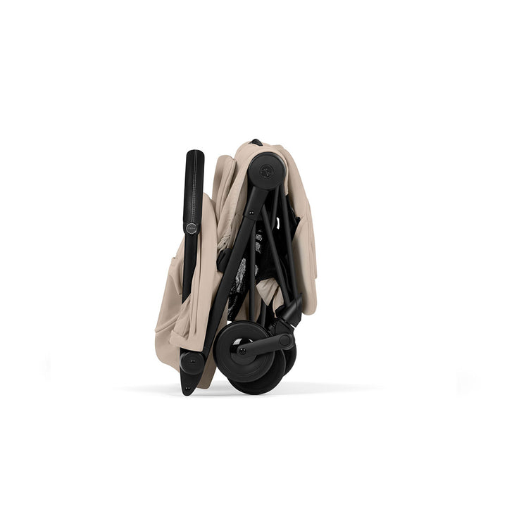 CYBEX Coya Comfort Compact Stroller - Cozy Beige/Black-Strollers-Cozy Beige/Black-Without Carrycot | Natural Baby Shower